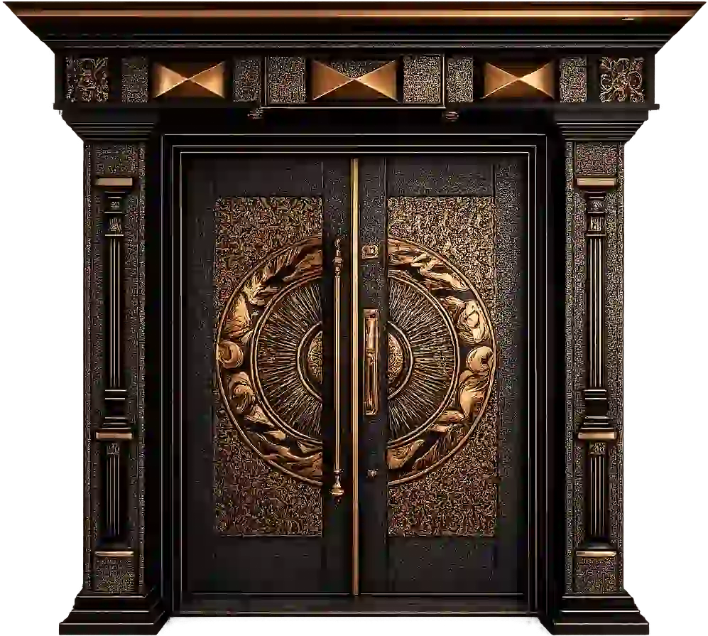 High Security & Safety Metal Door in Bangladesh || JPL-1342/A - Image 2
